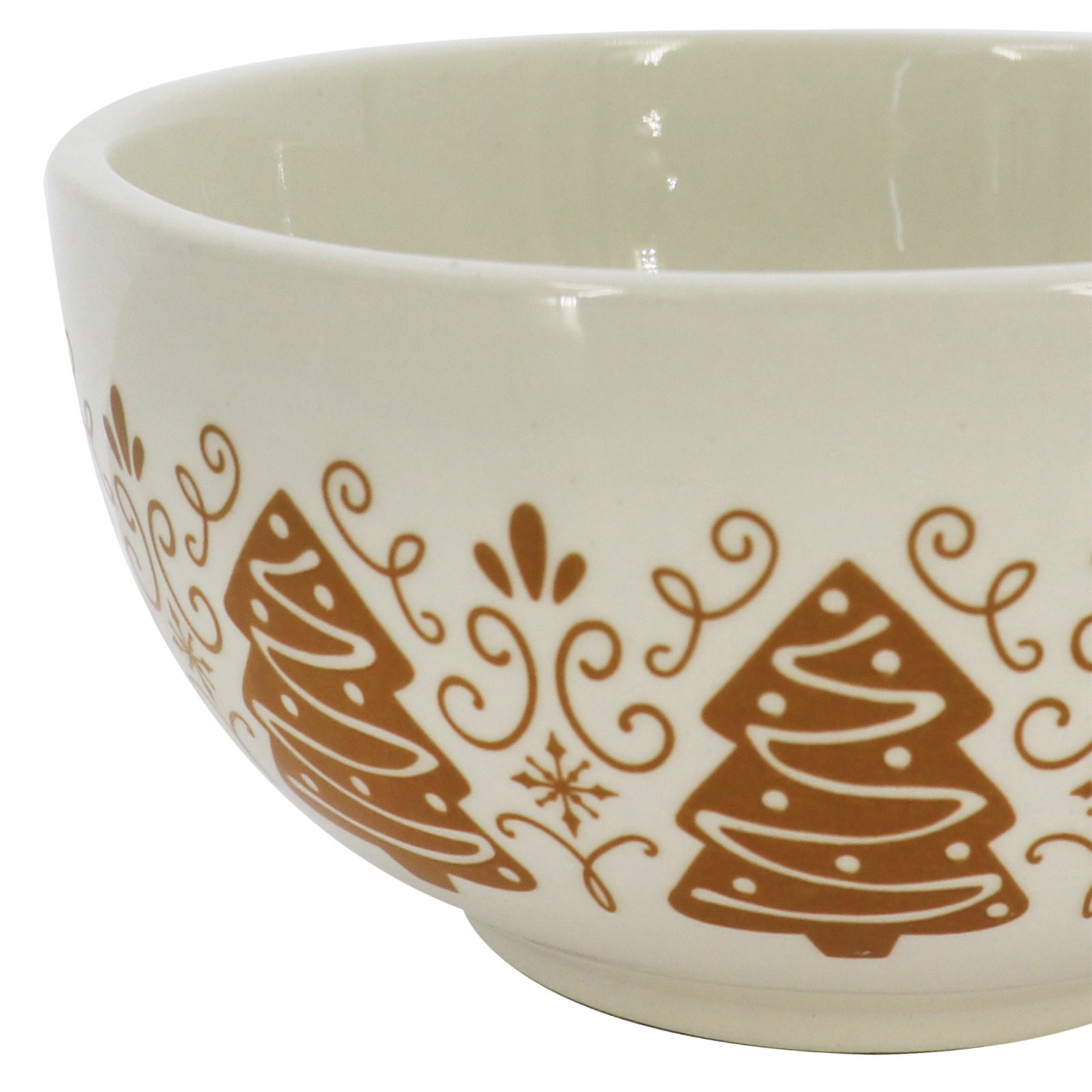 slide 2 of 3, 5" Gingerbread Tree Ceramic Bowl By Ashland, 5 in