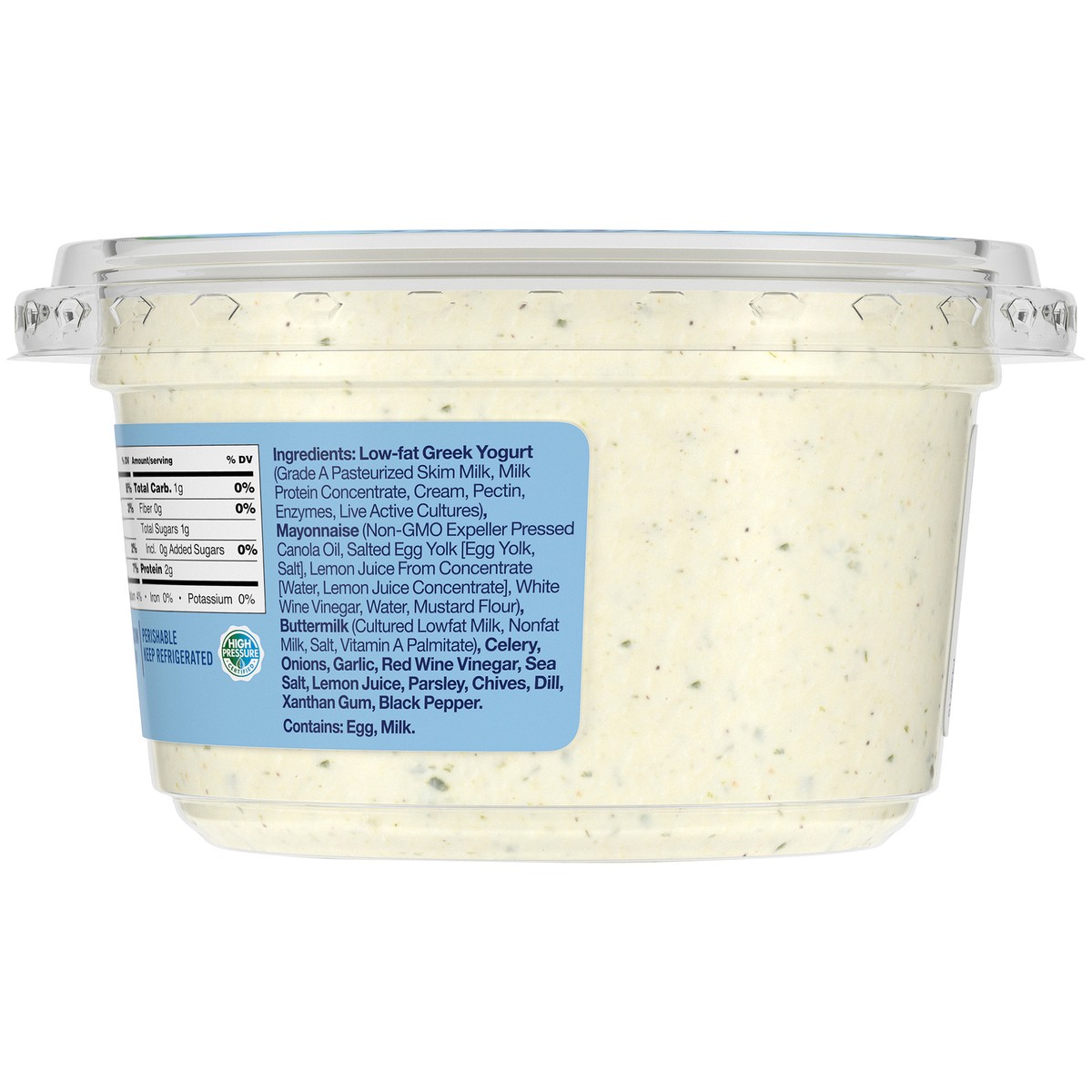 slide 9 of 9, Good Foods Creamy Ranch Yogurt Dip 12 oz. Tub, 12 oz