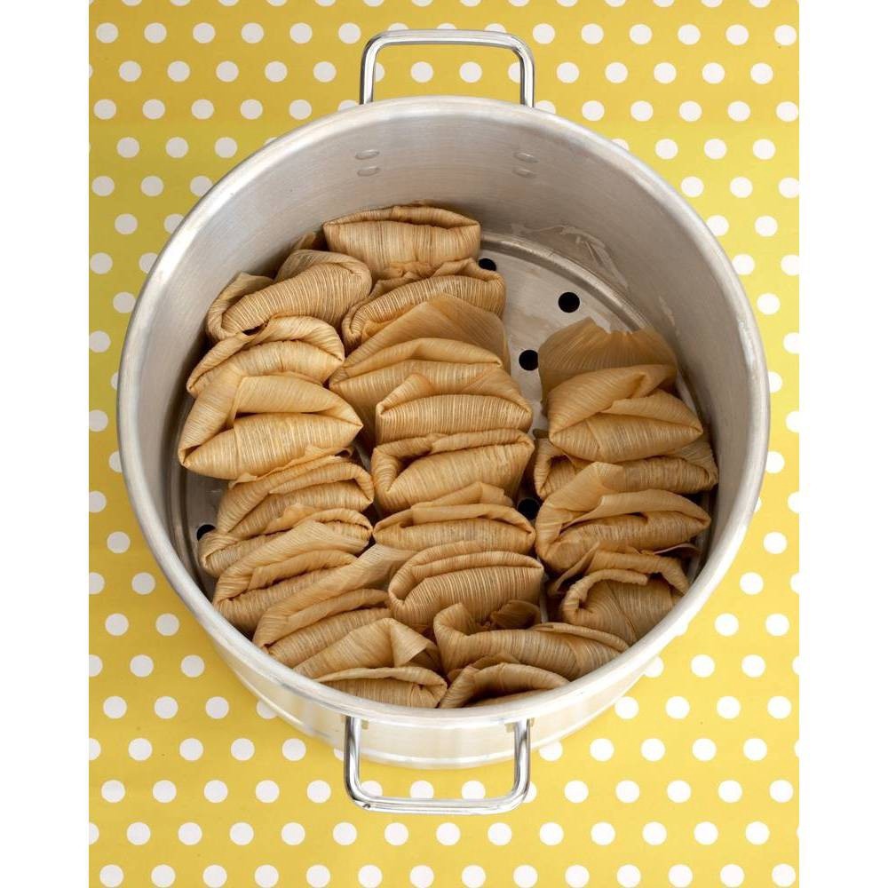 slide 3 of 7, Imusa 20qt Tamale/Seafood Steamer with Rack & Lid, 1 ct