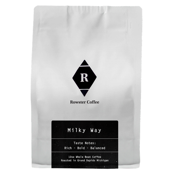 slide 5 of 5, Rowster Coffee Milky Way, 12 oz