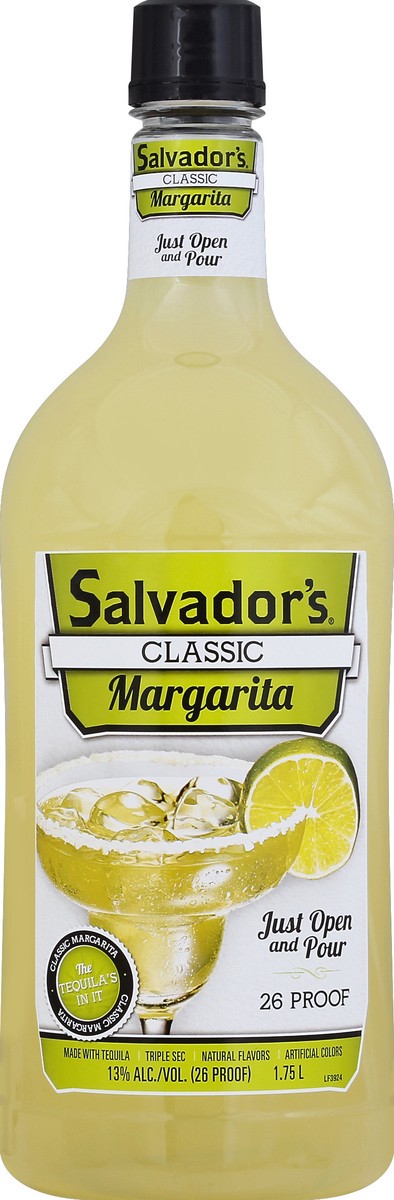 slide 1 of 3, Salvador's Margarita 1.75 lt, 1.75 liter