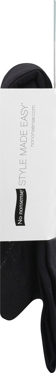 slide 7 of 10, No Nonsense Great Shapes Opaque Large Black Shaping Tights 1 ea, 1 ct