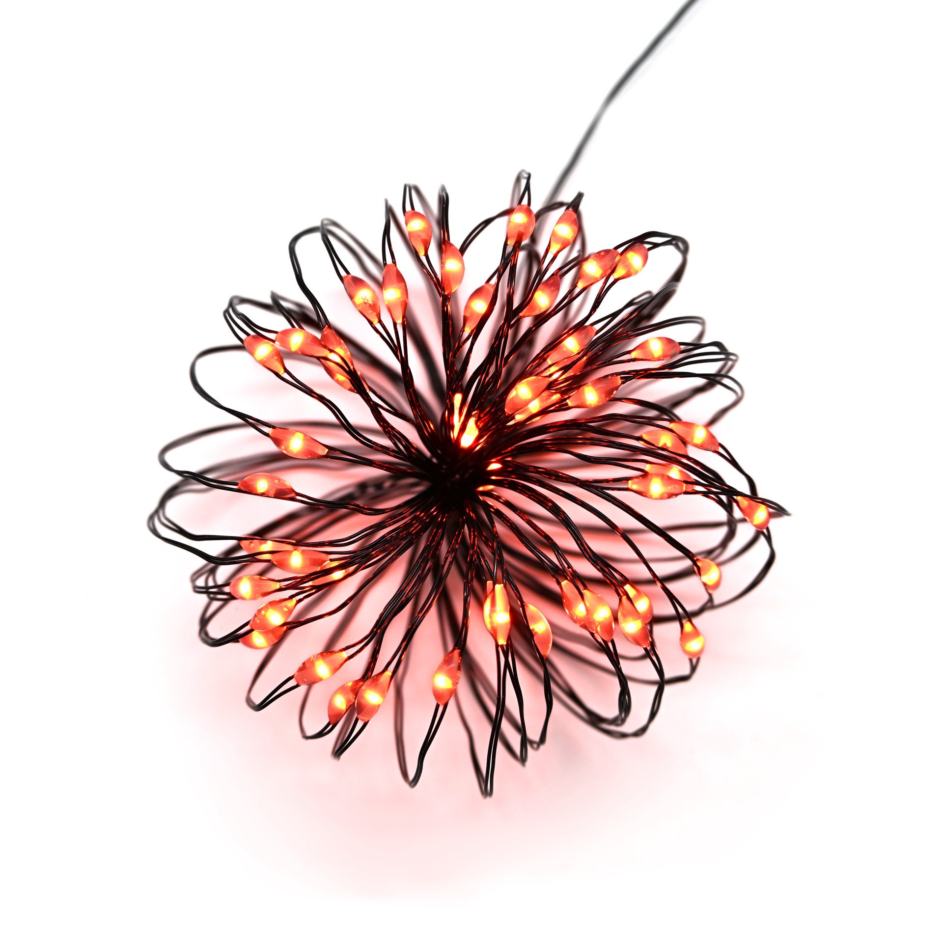 slide 3 of 6, 50ct. Color Changing Orange & Purple Led String Lights By Ashland, 50 ct