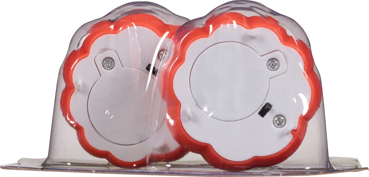 slide 2 of 11, Pumpkin Masters Flickering Pumpkin Lights 2 ea, 5.00w