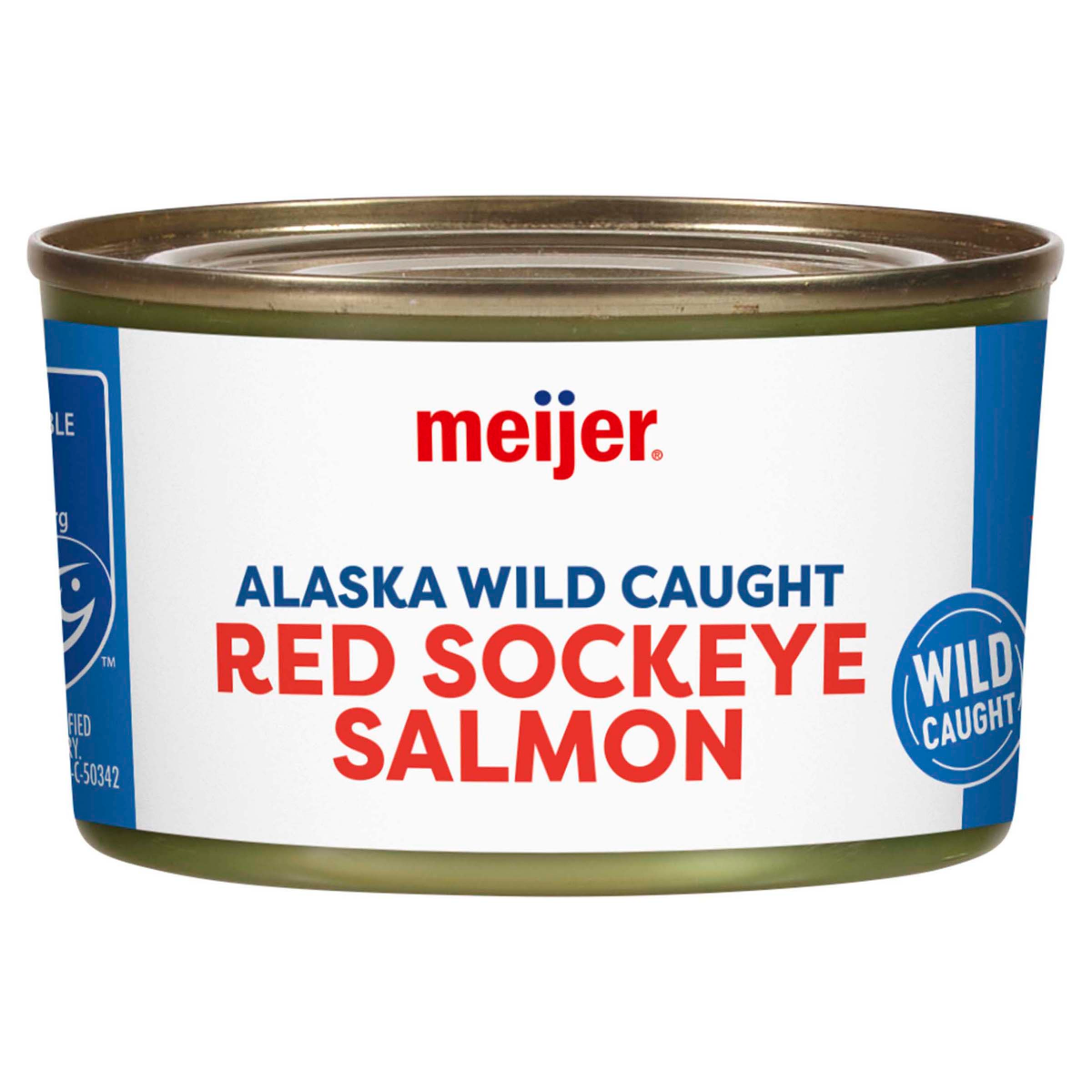 slide 1 of 13, Meijer Wild Alaskan Red Sockeye Salmon, 7.5 oz