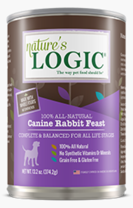 slide 1 of 1, Nature's Logic Canine Rabbit Feast, 13.2 oz