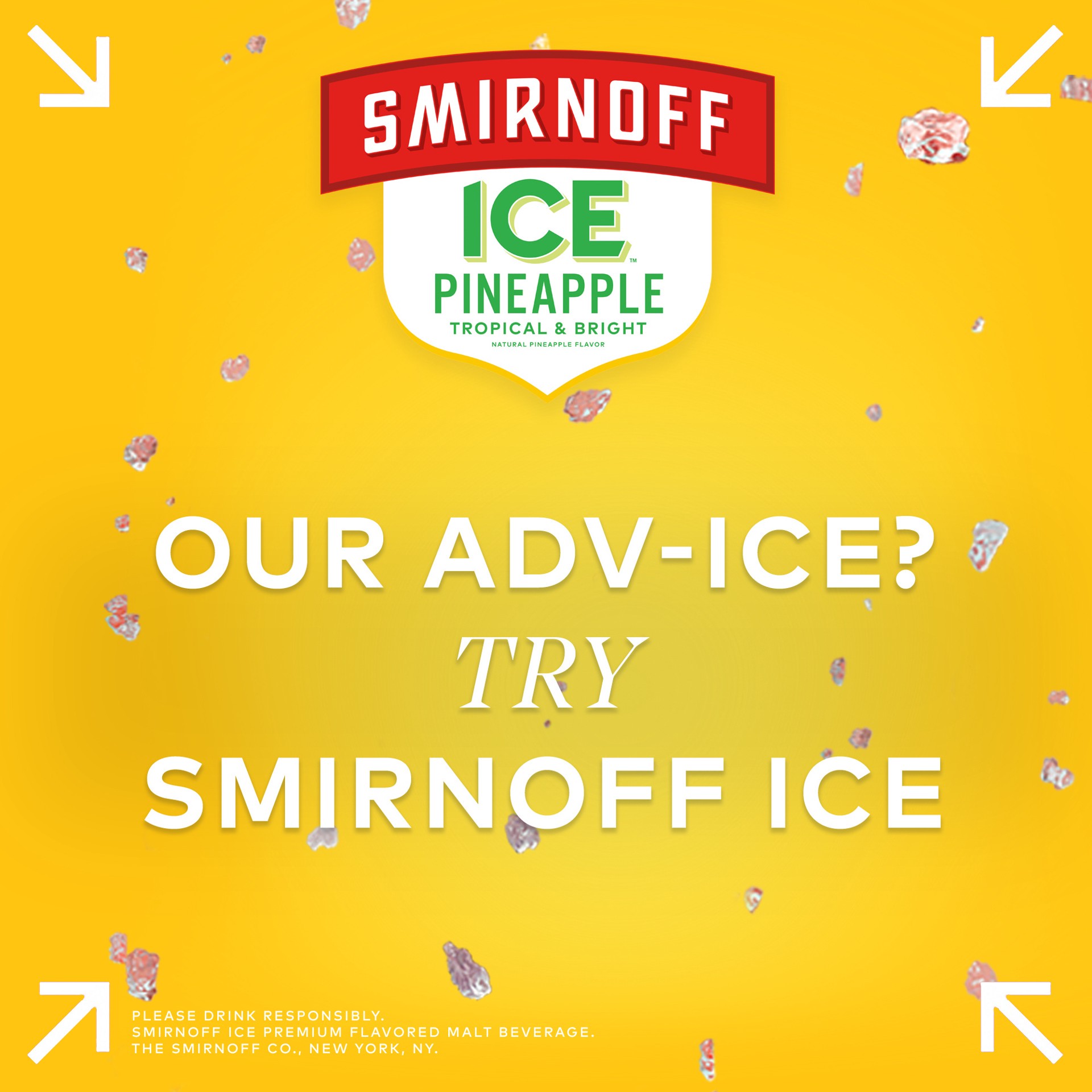 slide 7 of 10, Smirnoff Pineapple Malt Beverages 6 ea, 6 ct