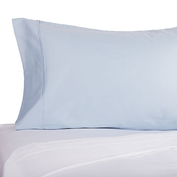 slide 1 of 1, Brookstone BioSense Cosmetic Standard/Queen Pillowcase - Light Blue, 1 ct
