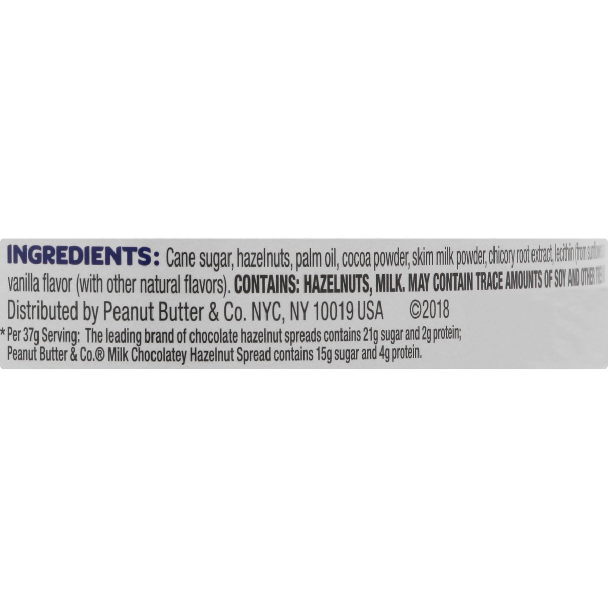 slide 3 of 10, Peanut Butter & Co. Milk Chocolatey Hazelnut Spread 13 oz. Jar, 13 oz