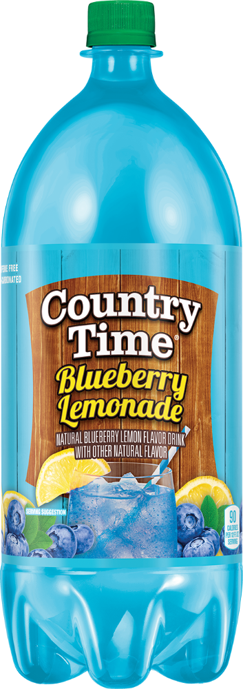 slide 1 of 1, Country Time Blueberry Lemonade, 2 liter