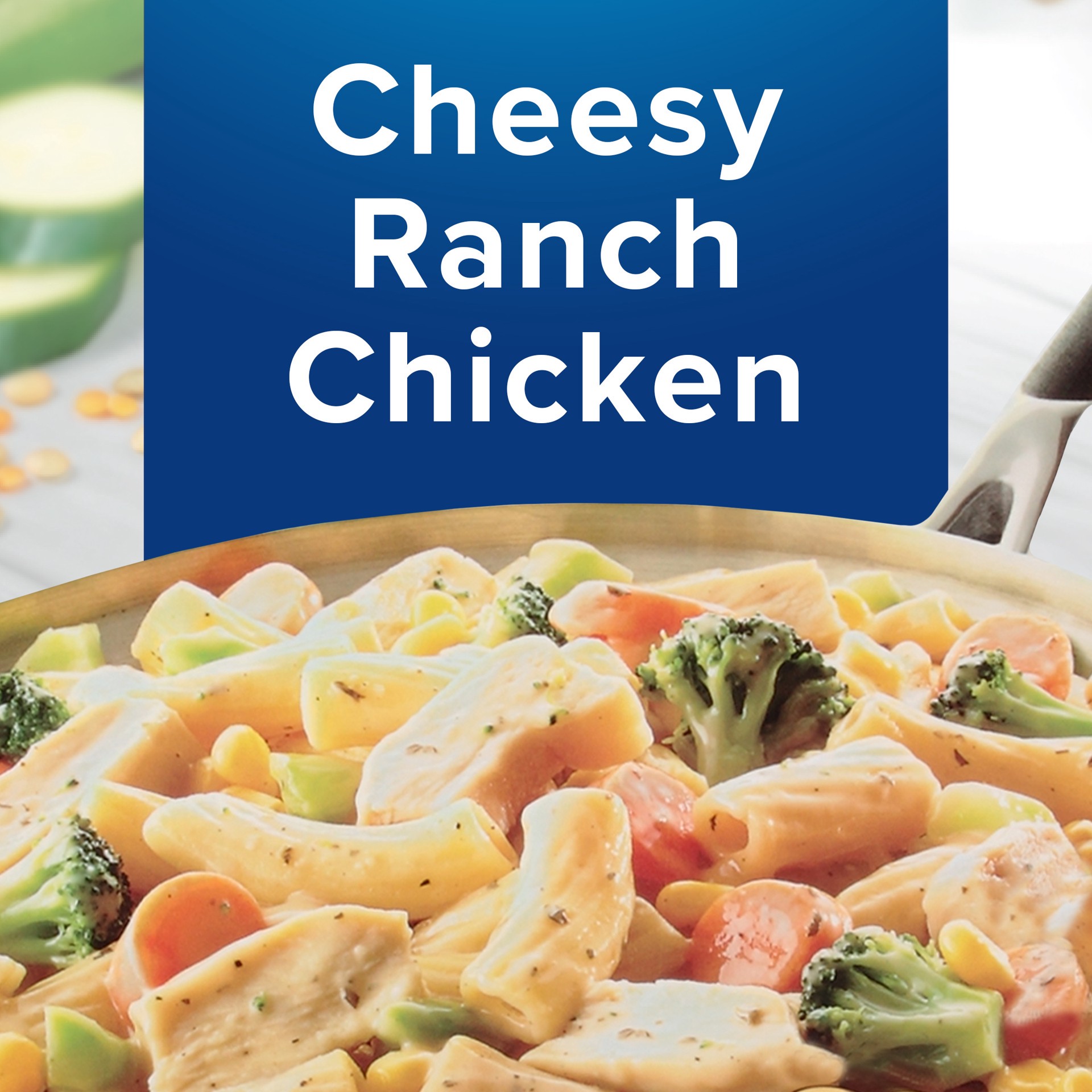 slide 5 of 5, Birds Eye Voila! Family Size Cheesy Ranch Chicken Frozen Meal, 42 OZ Bag, 42 oz