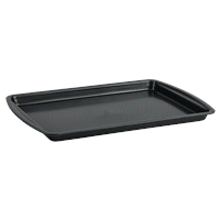 slide 3 of 5, Grand Gourmet Small Cookie Pan, Dark Grey, 9" x 13", 13 in