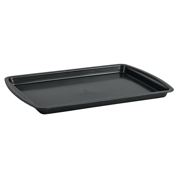 slide 2 of 5, Grand Gourmet Small Cookie Pan, Dark Grey, 9" x 13", 13 in
