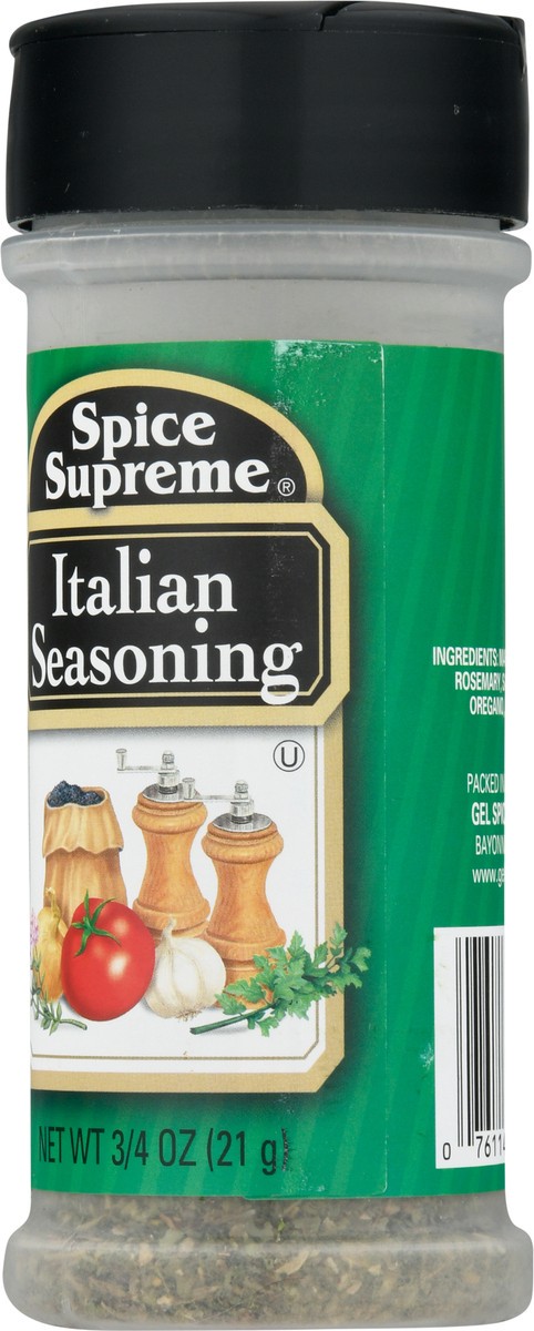 slide 10 of 10, Spice Supreme Seasoning - Italian, 0.75 oz