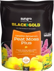 Sungro Black Gold Canadian Sphagnum Peat Moss Plus