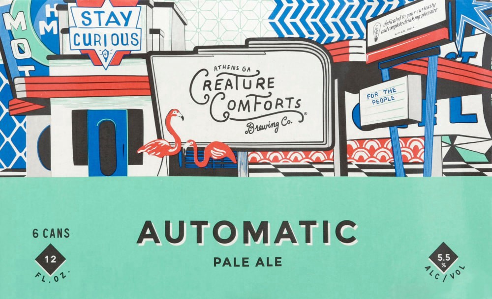slide 5 of 6, Creature Comforts Brewing Co. Creature Comforts Automatic, 1 ct
