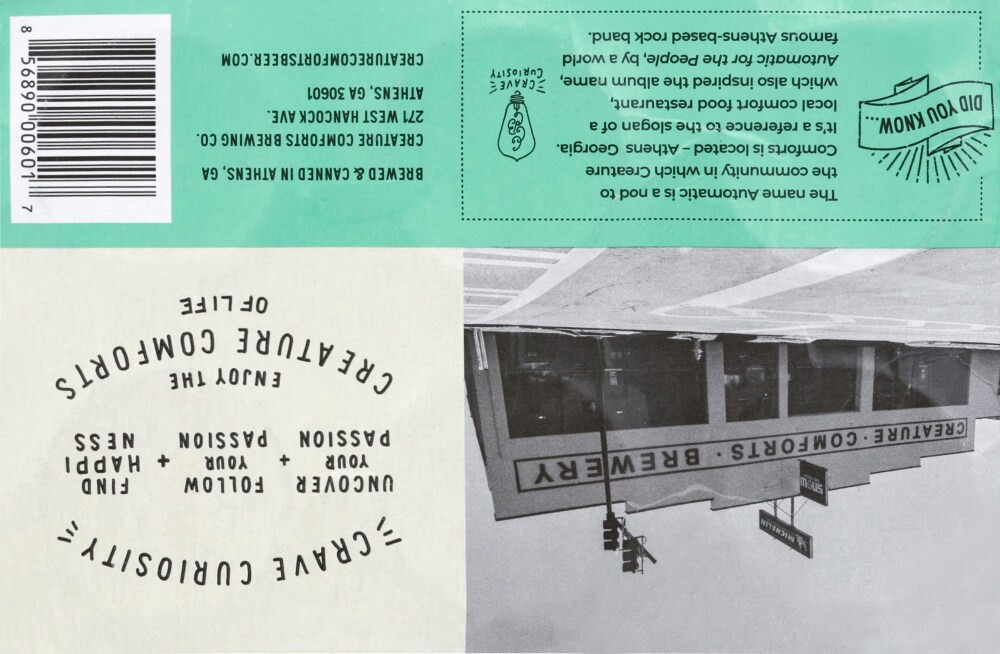 slide 6 of 6, Creature Comforts Brewing Co. Creature Comforts Automatic, 1 ct