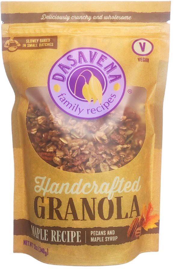 slide 1 of 1, Dasavena Handcrafted Maple Granola, 12 oz
