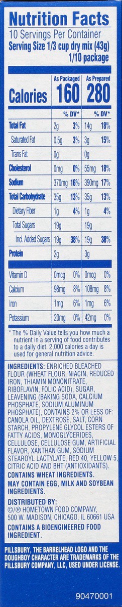 slide 3 of 9, Pillsbury Moist Supreme Premium Pineapple Cake Mix 15.25 oz, 15.25 oz