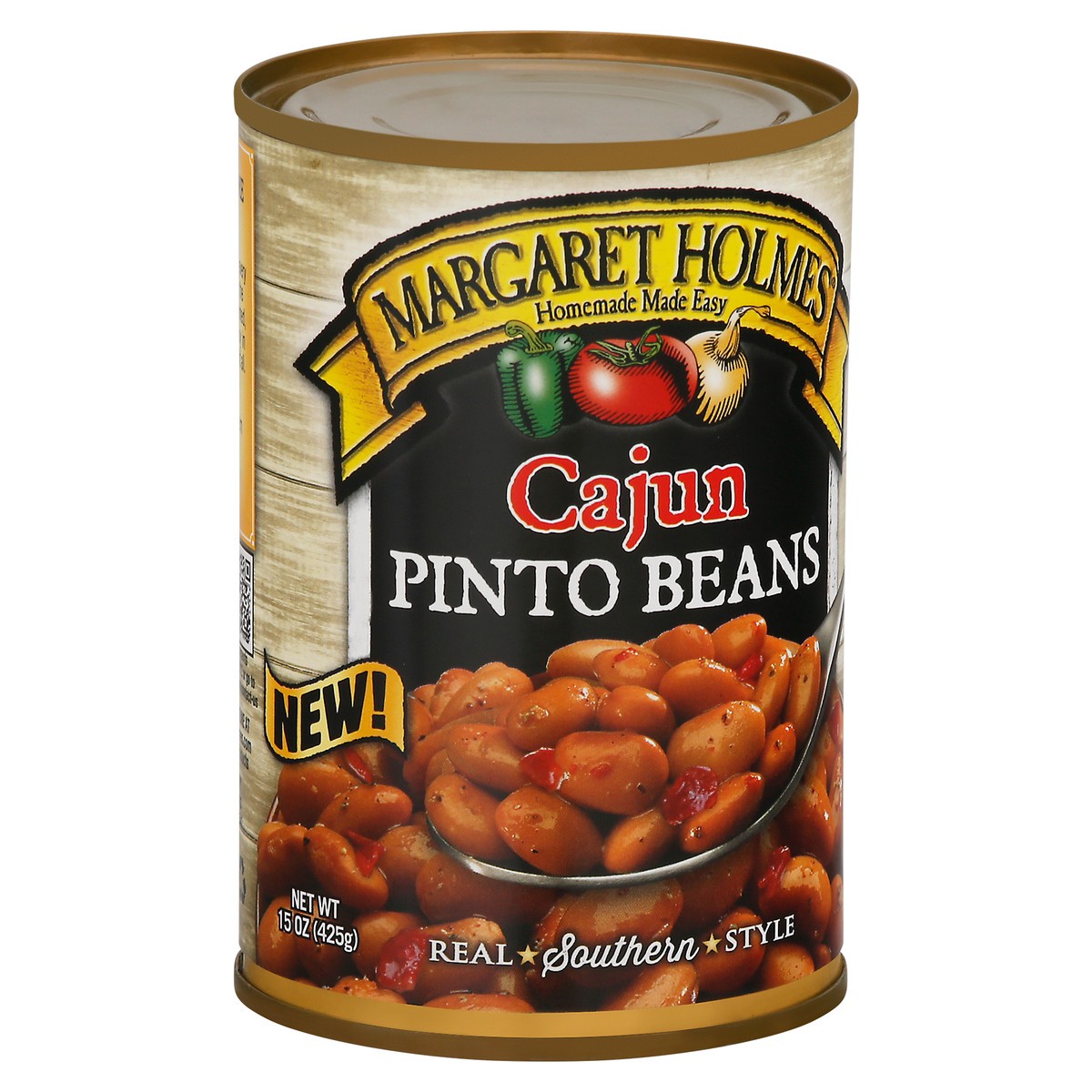 slide 3 of 9, Margaret Holmes Cajun Pinto Beans 15 oz, 15 oz