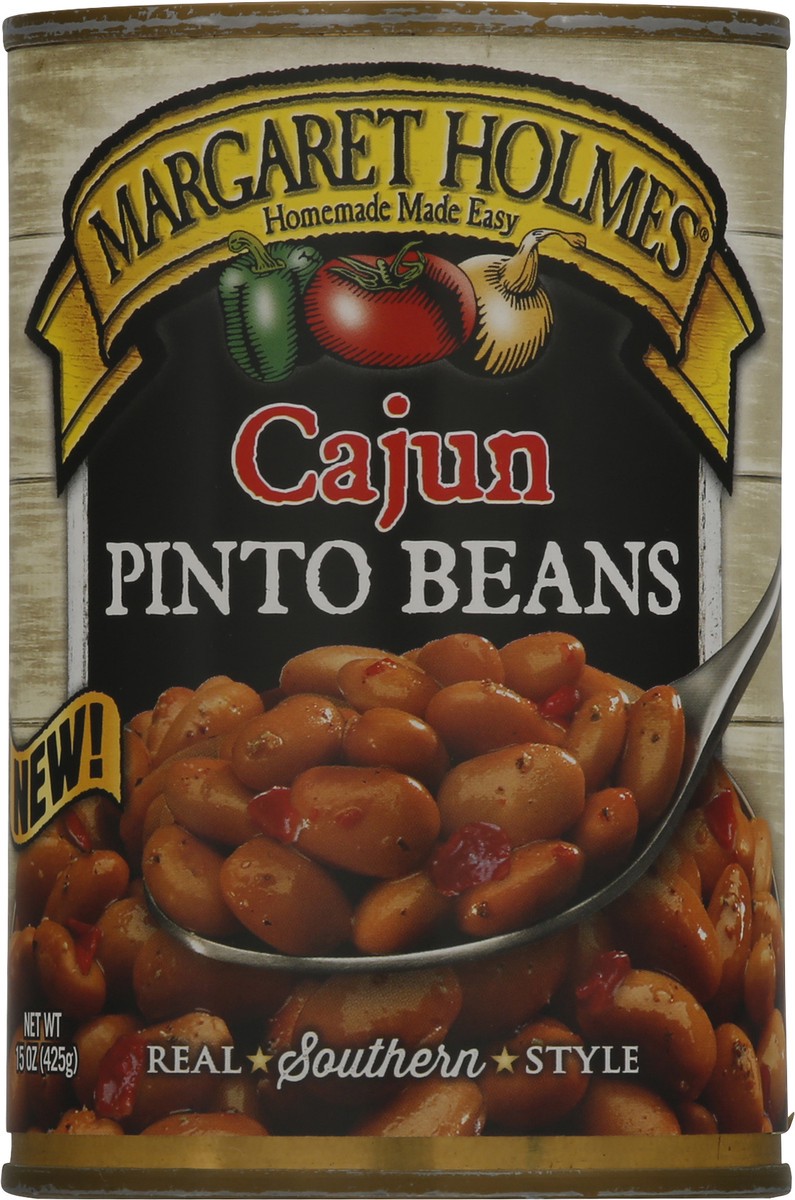 slide 2 of 9, Margaret Holmes Cajun Pinto Beans 15 oz, 15 oz