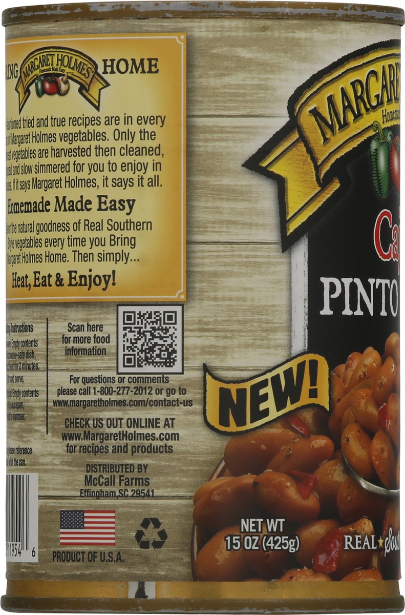 slide 6 of 9, Margaret Holmes Cajun Pinto Beans 15 oz, 15 oz