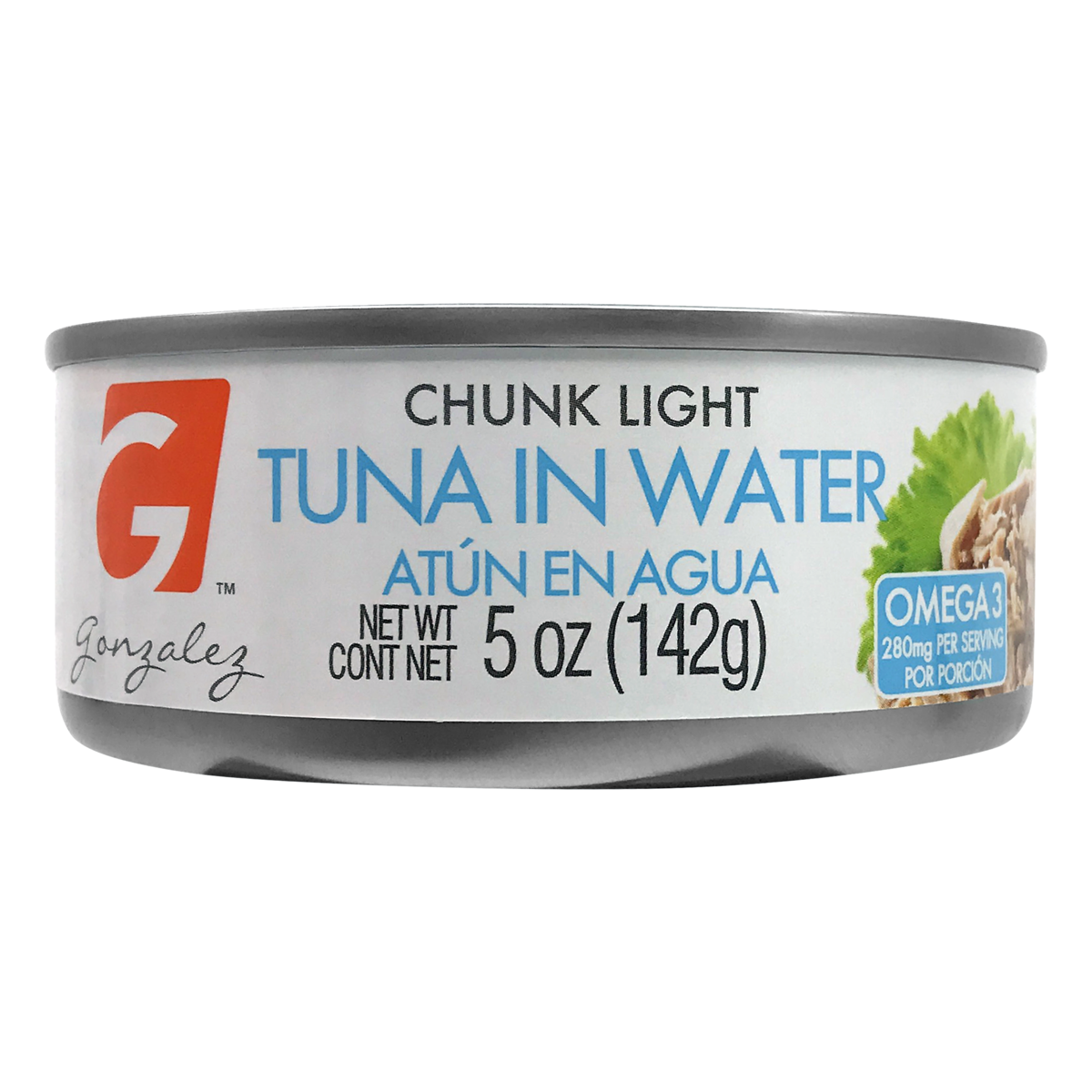 slide 1 of 1, Gonzalez Chunk Light Tuna In Water, 5 oz