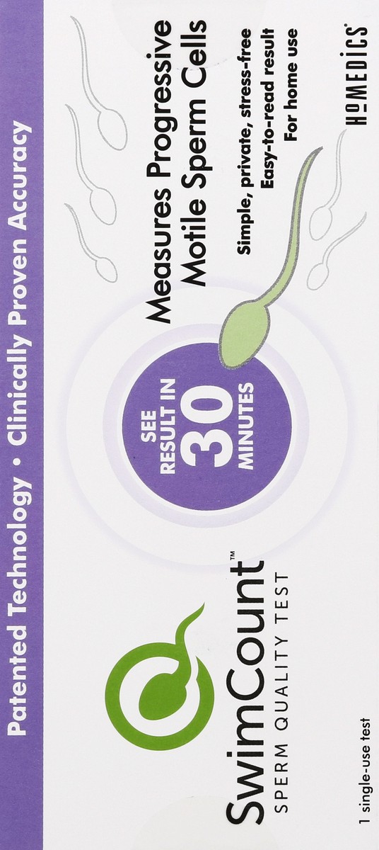 slide 10 of 12, HoMedics SwimCount Sperm Quality Test 1 ea, 1 ct