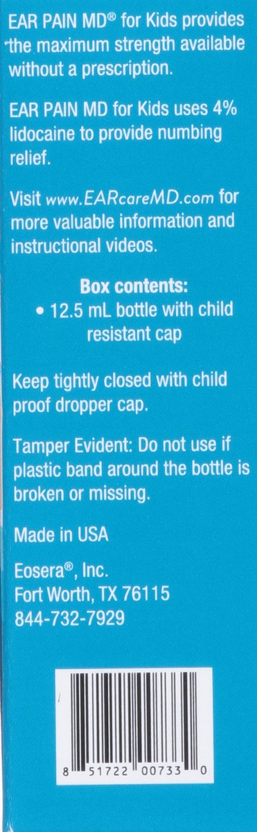 slide 2 of 15, Ear Pain MD For Kids Pain Relieving Drops 0.42 oz, 0.42 oz