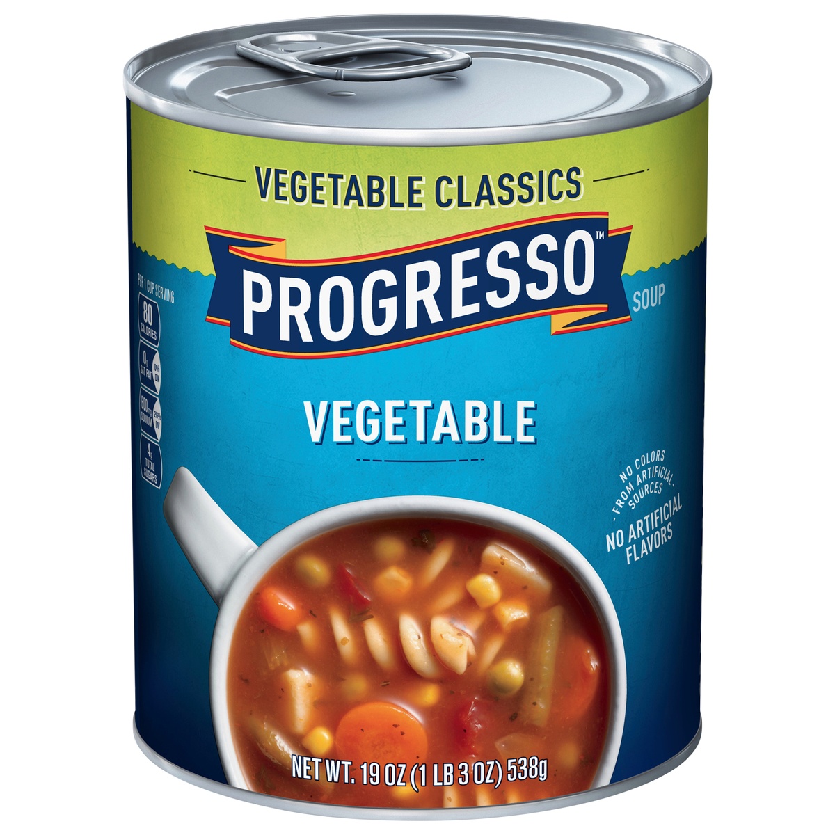 slide 1 of 1, Progresso Vegetable Classics Soup, Vegetable, 19 oz, 19 oz