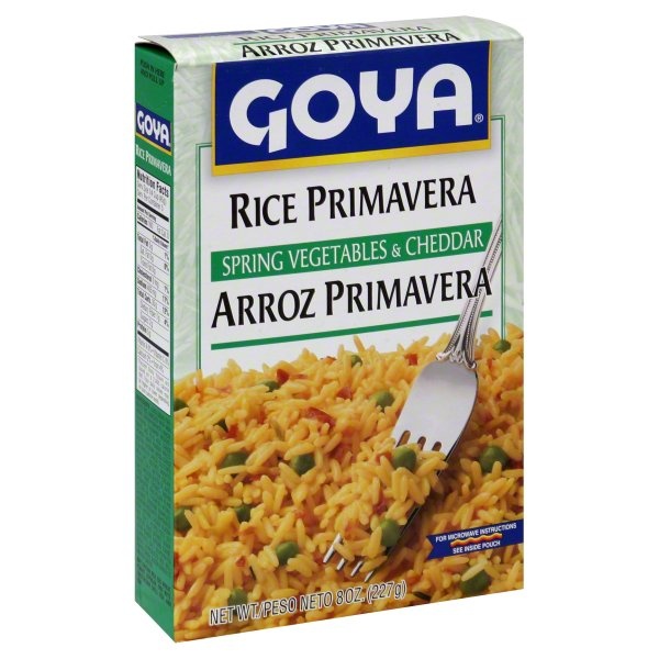 slide 1 of 1, Goya Rice Primavera, 8 oz