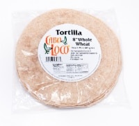 slide 1 of 1, Cabo Loco 8'' Whole Wheat Flour Tortillas, 15 oz