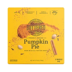 The Buttered Tin Pumpkin Pie