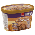 slide 1 of 1, HT Traders Churned Reduce Fat Ice Cream - Mocha Almond Fudge, 48 oz