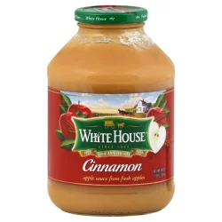 White House All Natural Apple Sauce Cinnamon