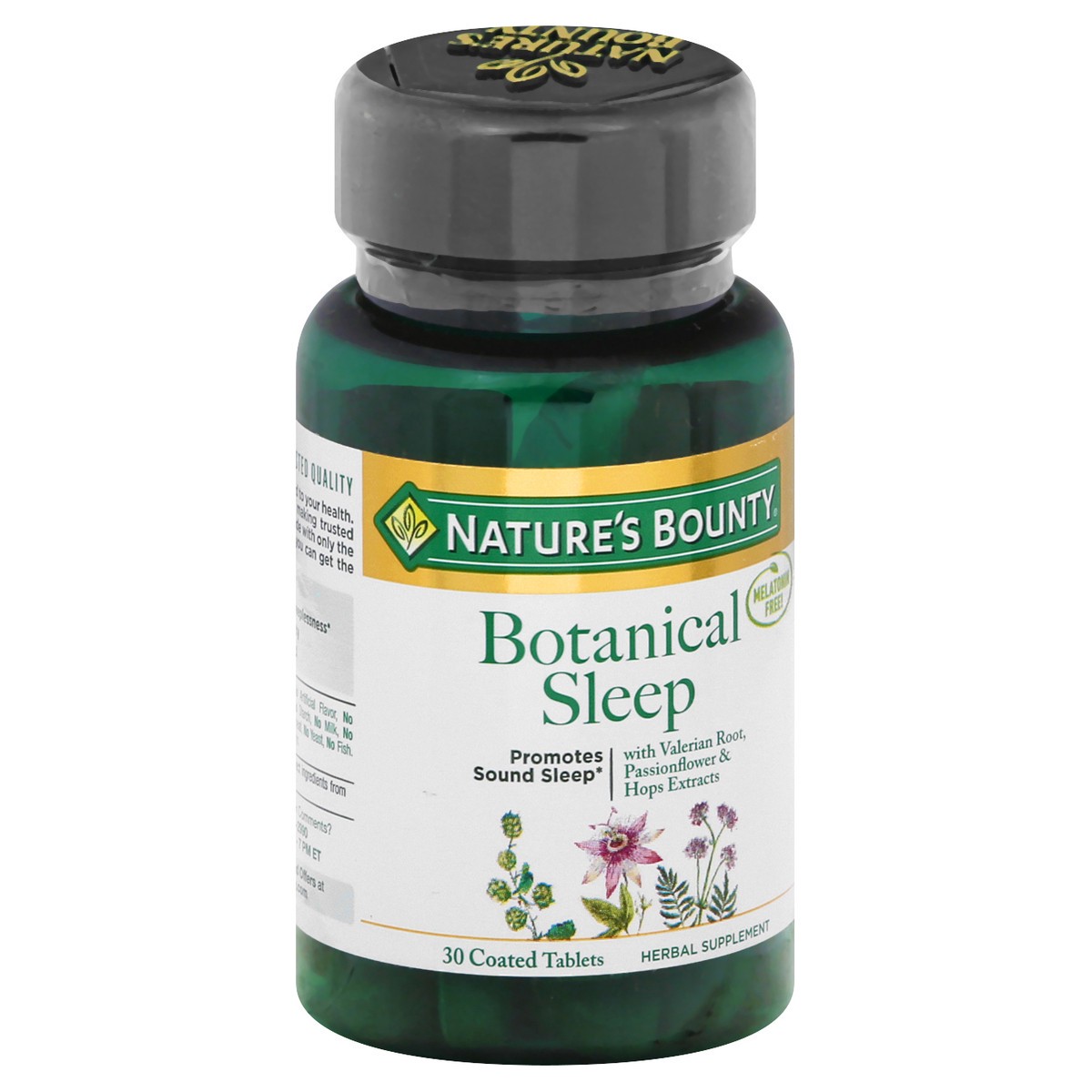 slide 2 of 9, Nature's Bounty Botanical Sleep, 30 ct