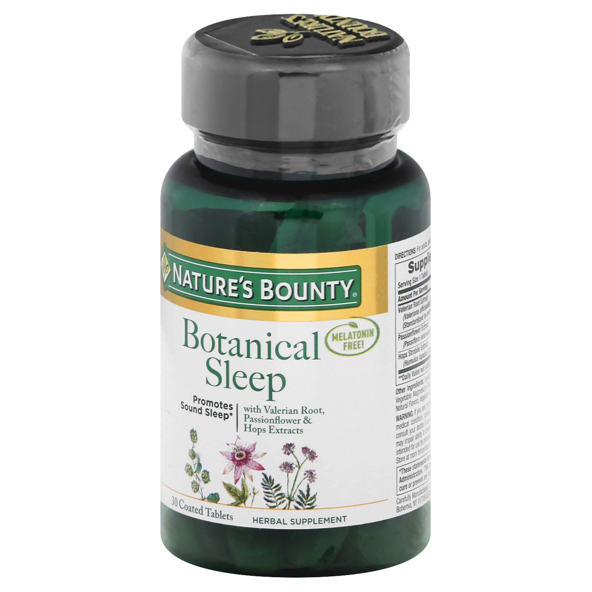 slide 3 of 9, Nature's Bounty Botanical Sleep, 30 ct