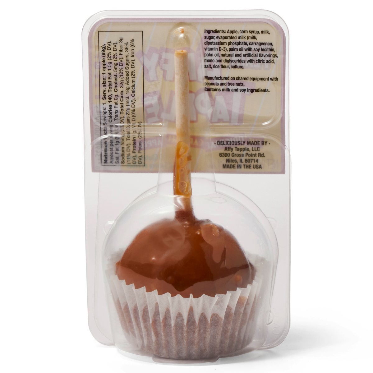 slide 5 of 5, Affy Tapple The Original Plain Caramel Apple 3.5 oz, 3.5 oz