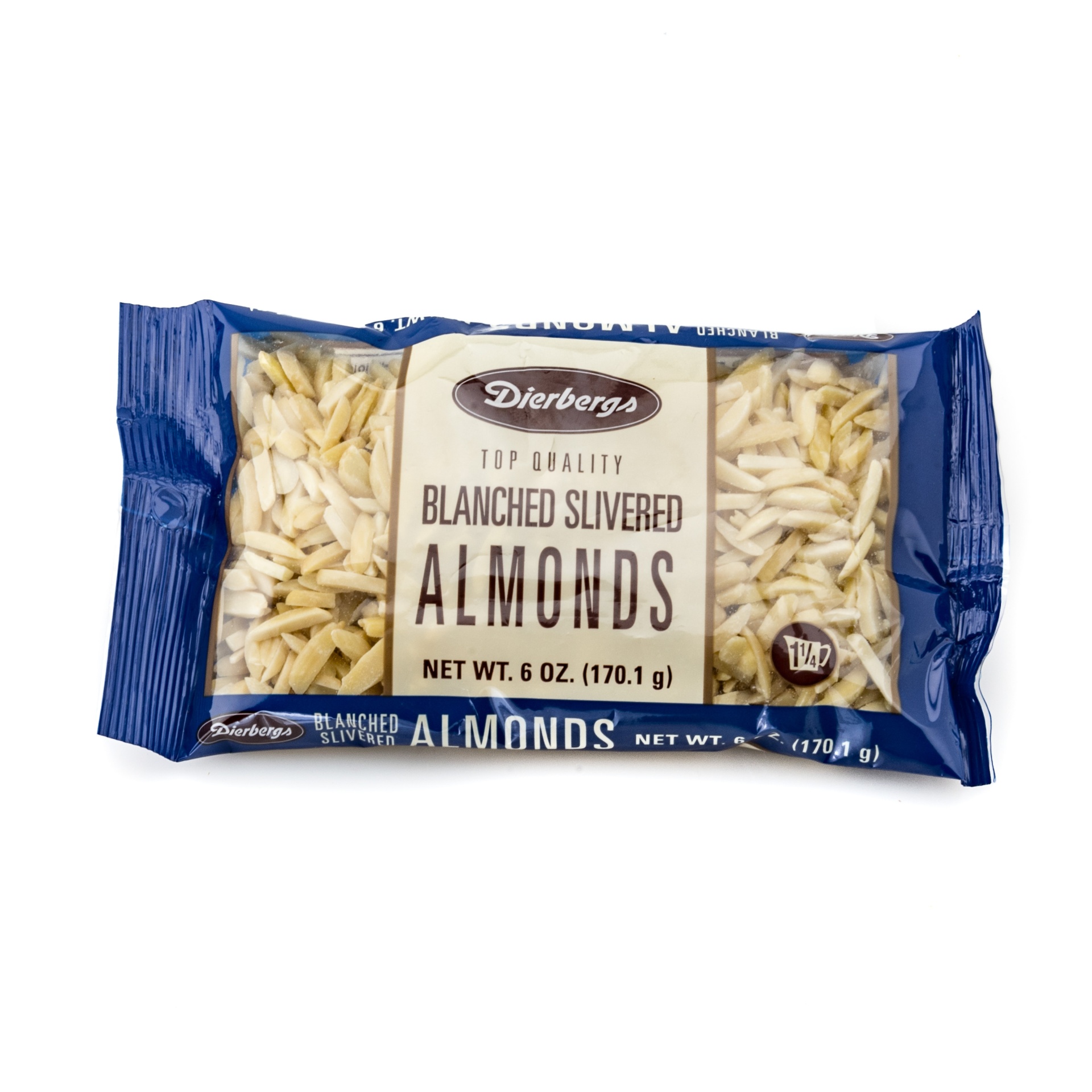 slide 1 of 1, Dierbergs Blanched Slivered Almonds, 6 oz