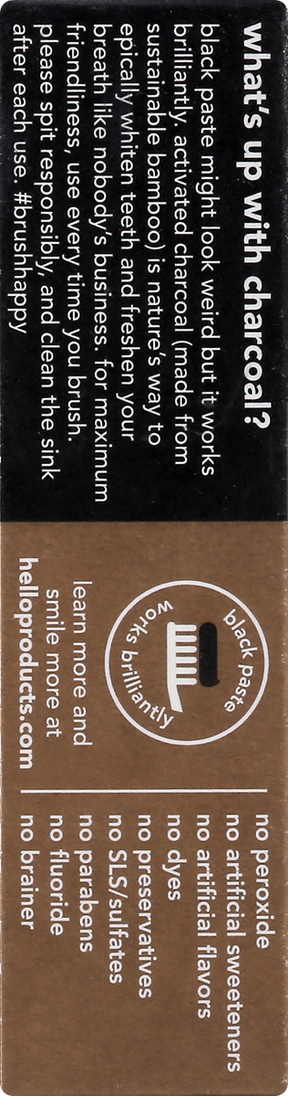 slide 6 of 10, Hello Activated Charcoal With Fresh Mint, 4 oz