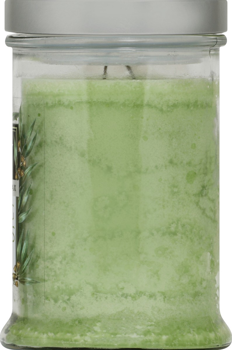 slide 7 of 8, Tuscany Candle Classic Fragrances For The Home Soothing Eucalyptus Jar Candle - Green, 1 ct