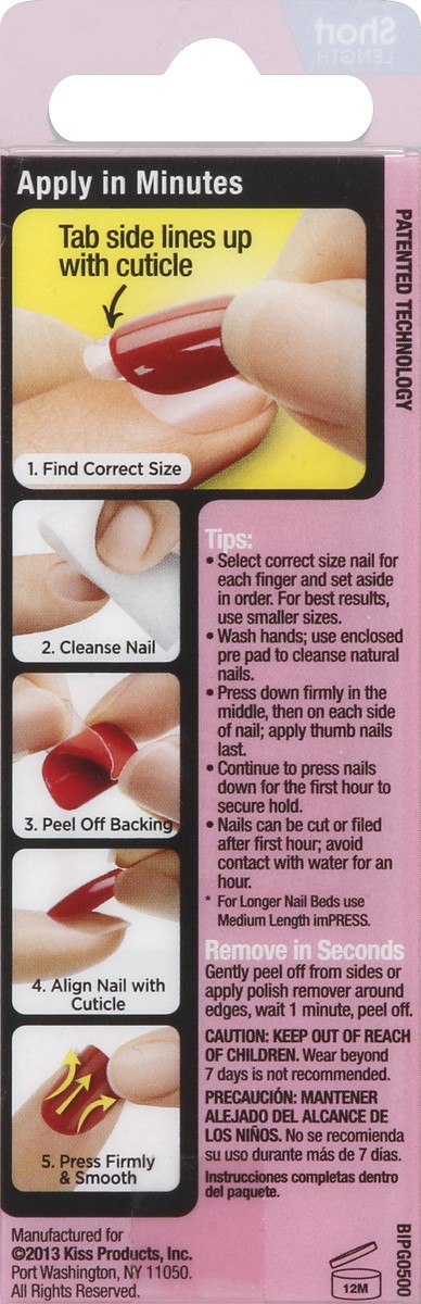 slide 2 of 5, imPRESS Press-On Manicure 24 ea, 1 ct