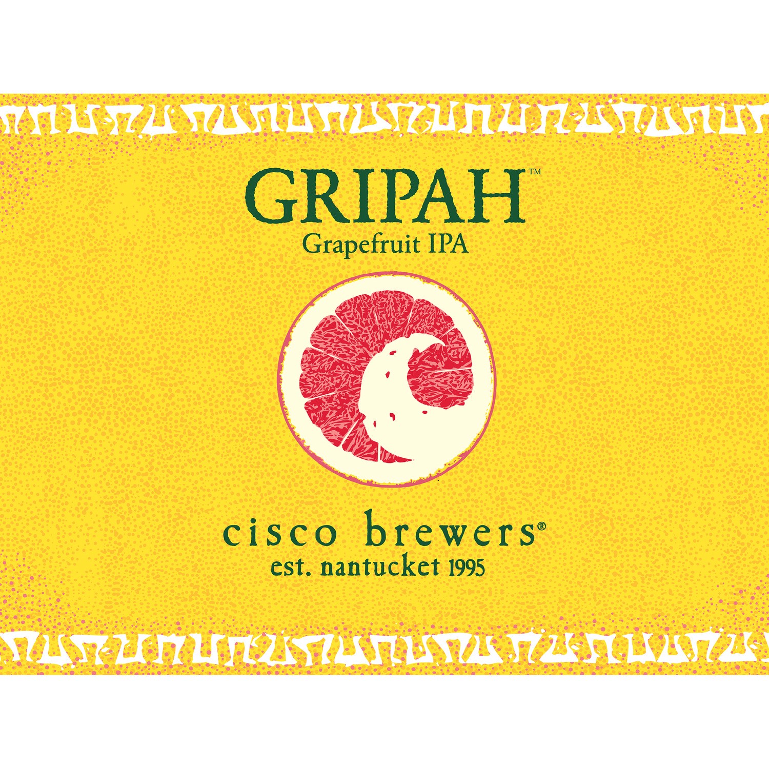 slide 2 of 3, Cisco Brewers Gripah Grapefruit IPA, 12 Pack Beer, 12 fl. Oz. Cans, 5.5% ABV, 12 ct