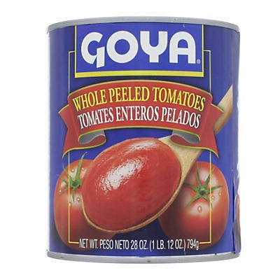 slide 1 of 1, Goya Whole Peeled Tomatoes, 28 oz