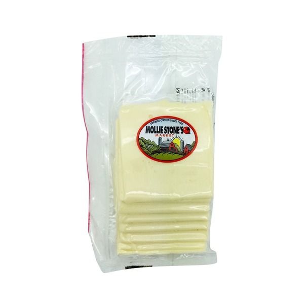 slide 1 of 1, Mollie Stone's Sliced White American Cheese, 8 oz