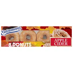 Entenmann's Apple Cider Donuts, 8 count, 16 oz