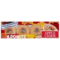 Entenmann's Apple Cider Donuts, 8 count, 16 oz