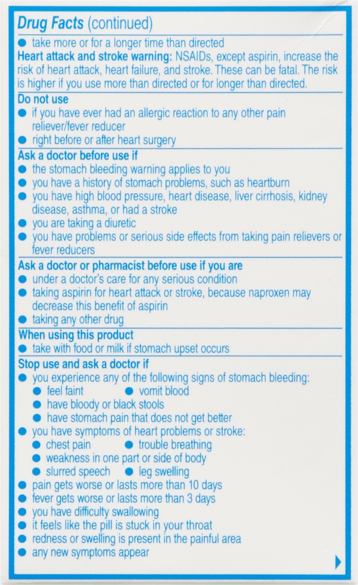 slide 11 of 13, Aleve Pain Reliever/Fever Reducer, 24 ct, 220 mg, 24 ct