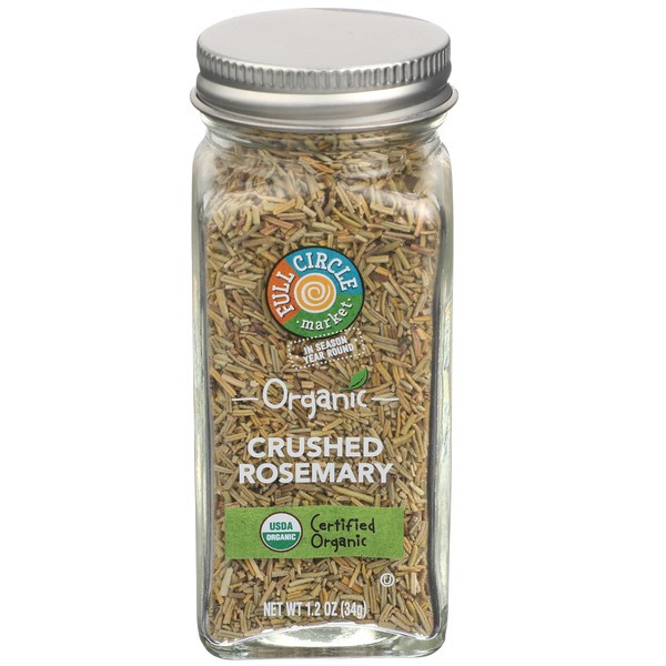 slide 1 of 11, Full Circle Market Crushed Rosemary, 1.2 oz