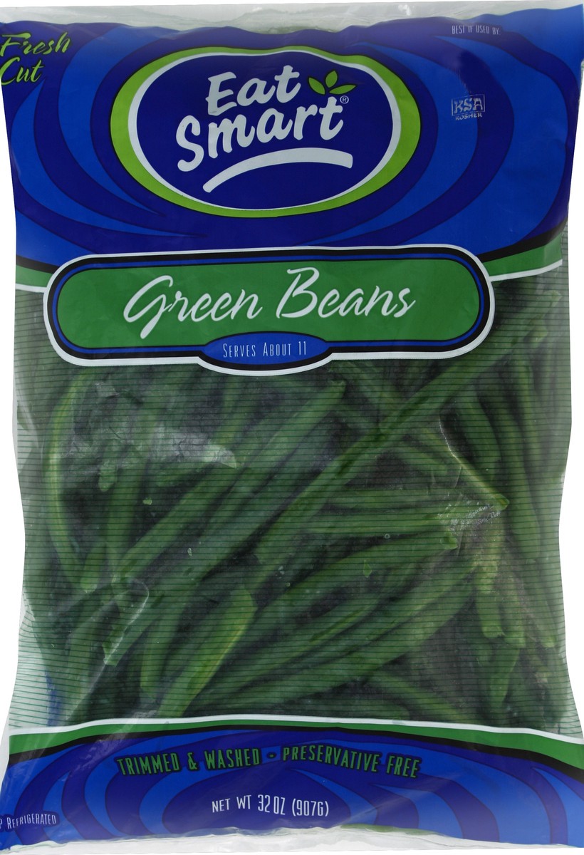 slide 1 of 6, Eat Smart Steamables Green Beans, 32 oz